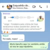 transcrição de áudio WhatsApp